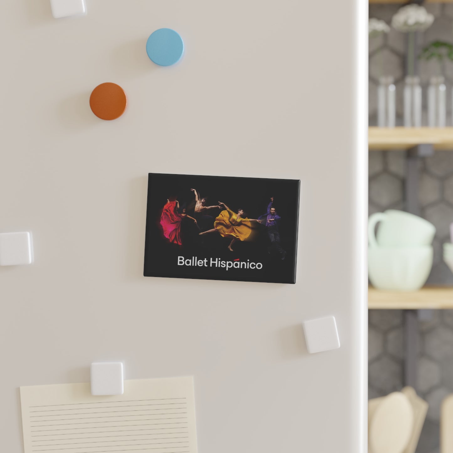Ballet Hispánico Rectangle Magnet - Dance Art for Home Decor